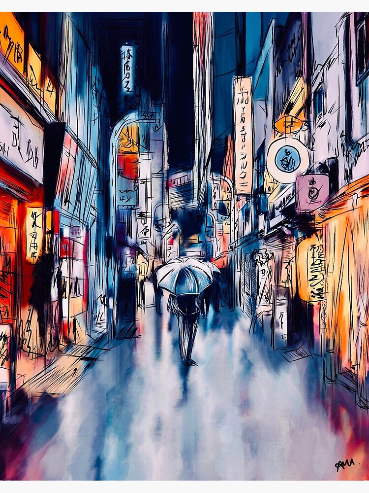 Shinjuku | Art Board Print