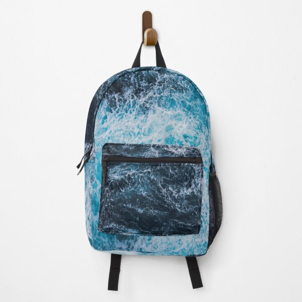 Item preview, Ocean Blue and Navy Waves.  designed and sold by BEyourself be.