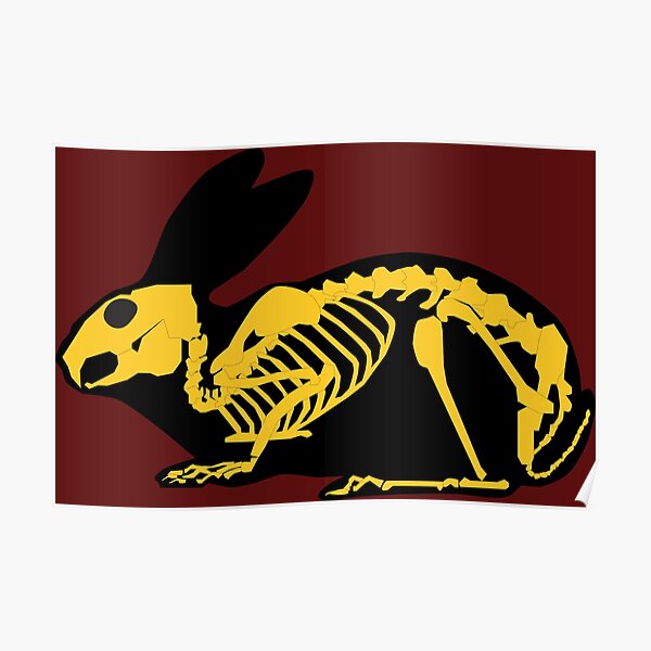 Good Rabbit Poster By Narrettwist Redbubble