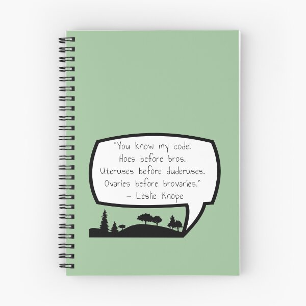 Aperçu de l'œuvre Parcs et loisirs: mon code par Leslie Knope créée et vendue par BatemanBranding.