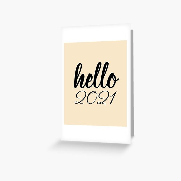 Item preview, HELLO 2021 designed and sold by chopola-shop.