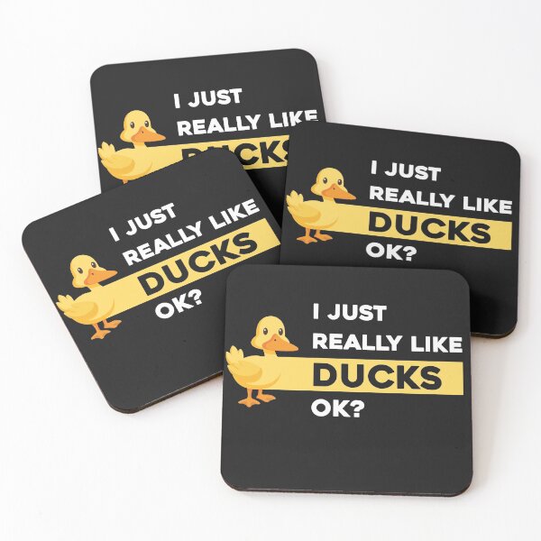 Item preview, I Just Really Like Ducks Ok designed and sold by RobbRY.