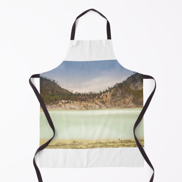 Item preview, Long exposure of Kawah Putih volcanic sulphur lake inside the crater, Indonesia designed and sold by SnapTPhotograph.