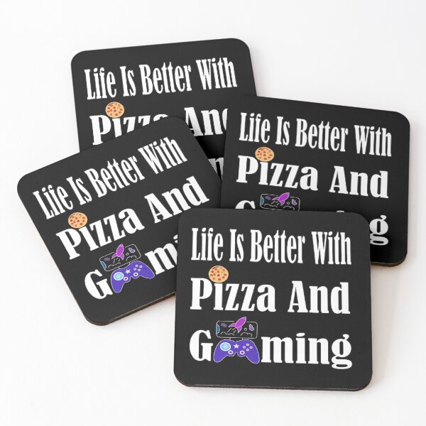 Item preview, Life Is Better With Pizza and Gaming designed and sold by hossamsoud.