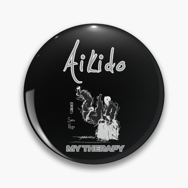 Item preview, AIKIDO SHIRO NAGE Therapy - Dark Colors designed and sold by aikistore.
