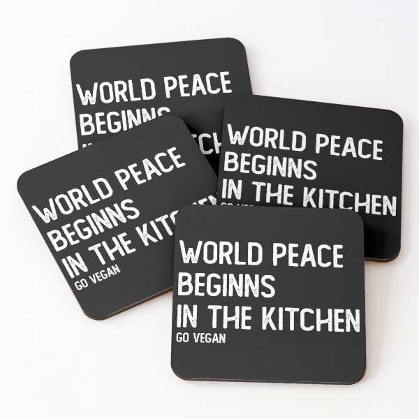 Item preview, World peace beginns in the kitchen designed and sold by noahs-shop.