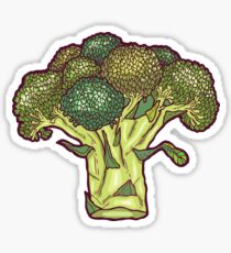 brilliant broccoli Sticker