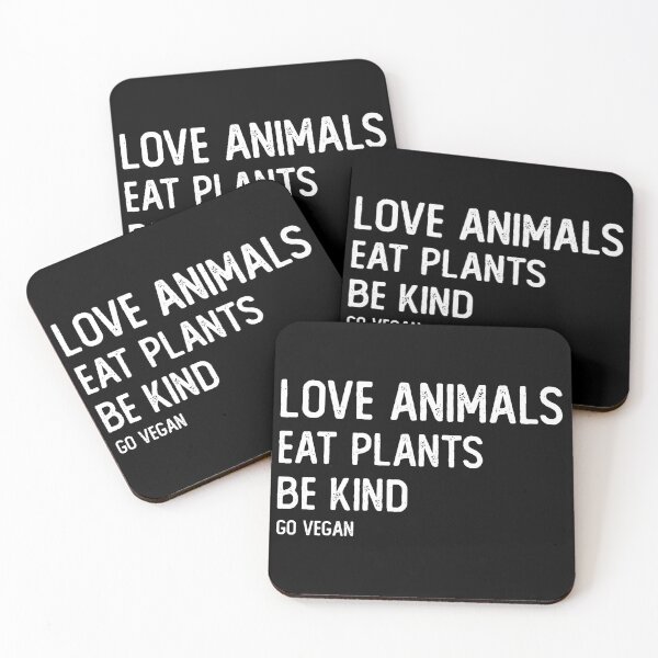 Item preview, love animals eat plants be kind designed and sold by noahs-shop.