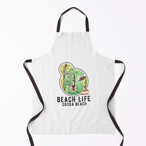 Item preview, Vintage Florida Cocoa Beach Old Map Style- Beach Life Cape Canaveral, Merritt Island designed and sold by kieljo.