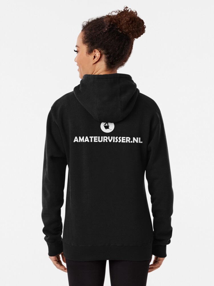 Alternate view of Amateurvisser Logo And Icon Pullover Hoodie