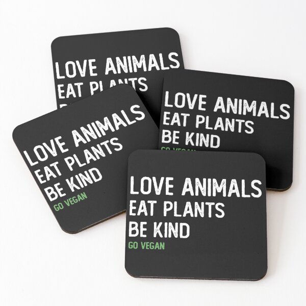 Item preview, love animals eat plants be kind designed and sold by noahs-shop.