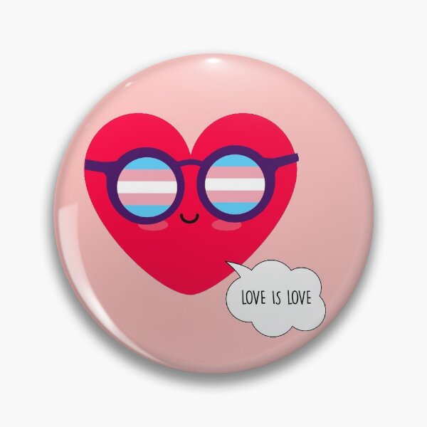 Item preview, Love is love - Transgender Valentines Day designed and sold by HappyLime.