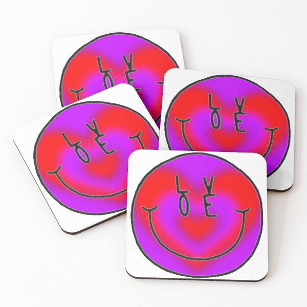Item preview, Neon Love Smiley Face designed and sold by ava-olivia.