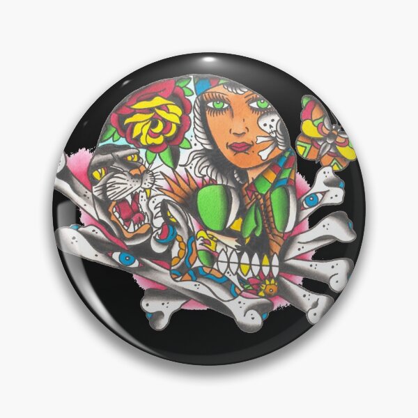 Item preview, Traditional Tattoo Skull designed and sold by PhilKyleMOHC.