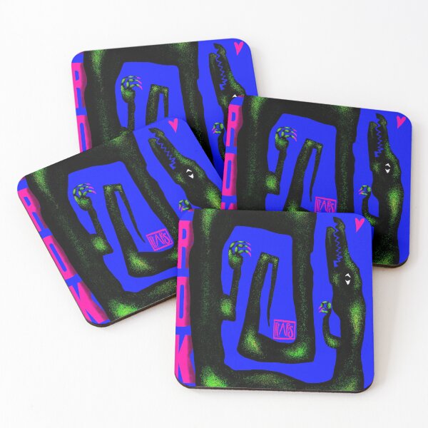 Item preview, Kroko Tears Electric Blue designed and sold by FatPapi.