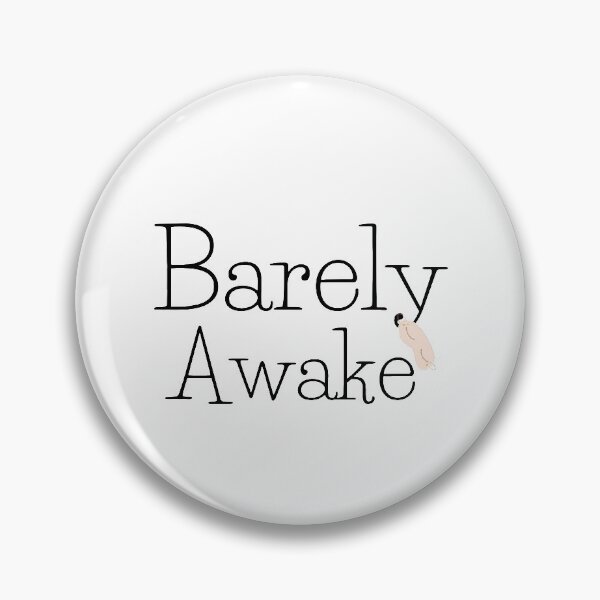 Item preview, barely awake designed and sold by JocelynCrafts.