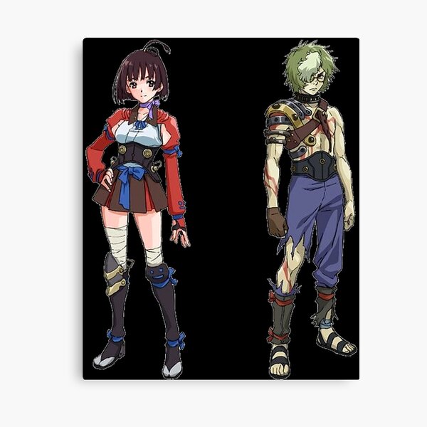 Kabaneri Of The Iron Fortress Canvas Prints Redbubble