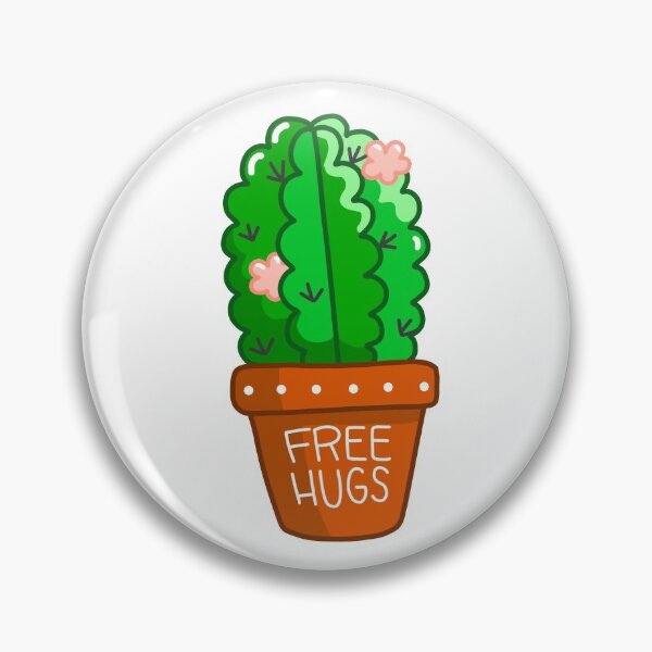 Item preview, Free Hugs Cactus designed and sold by Mac-and-noodles.