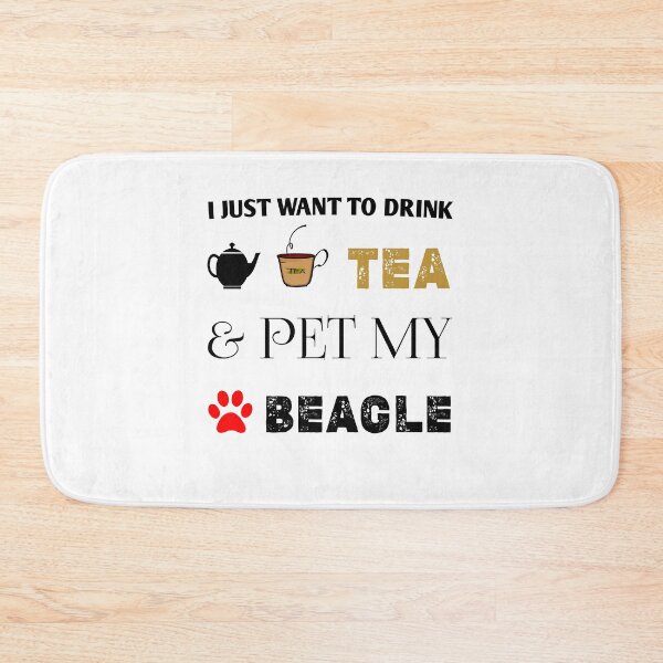 Item preview, Beagle Dog Lover Tea Drinker Funny Dog Mom,Beagle Tea Drinker Designs,Funny Beagle gifts,Beagle female dog,Tea Lover Quotes designed and sold by Essakhi12.