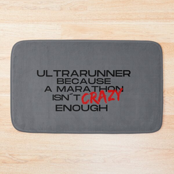 Item preview, Ultrarunner t-shirt "NOT CRAZY ENOUGH" designed and sold by UltraRunners.