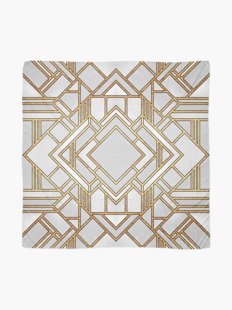 Alternate view of Art Deco 1 Scarf