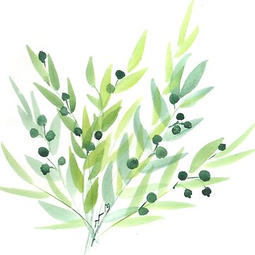 Artwork thumbnail, Olive Branches by rb-angiempaints