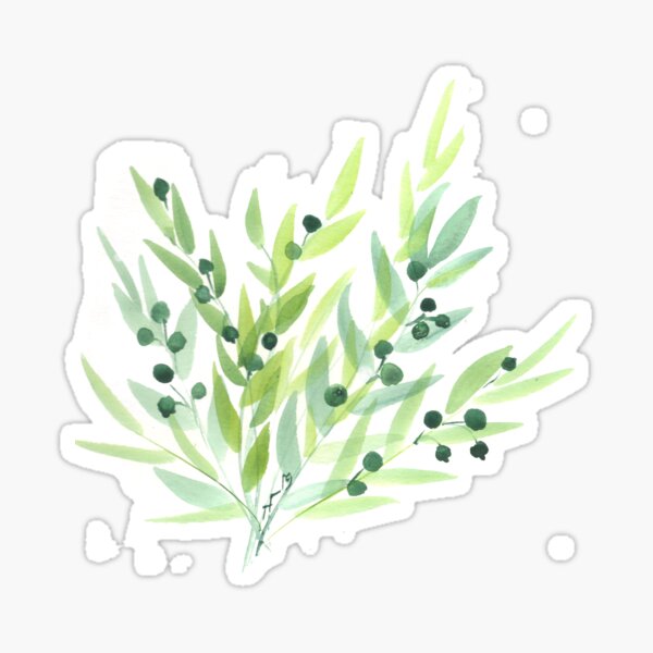 Olive Branches Sticker