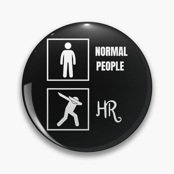 Item preview, Normal People vs HR Simple Funny designed and sold by Sweet-A-Dsignz.