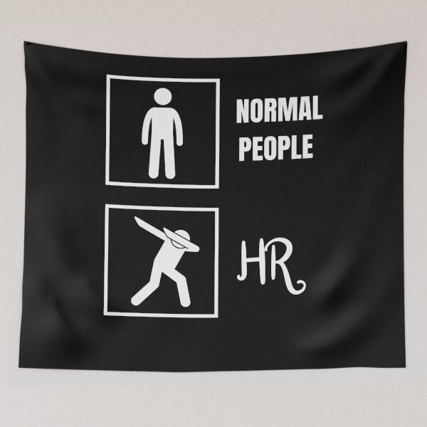 Item preview, Normal People vs HR Simple Funny designed and sold by Sweet-A-Dsignz.