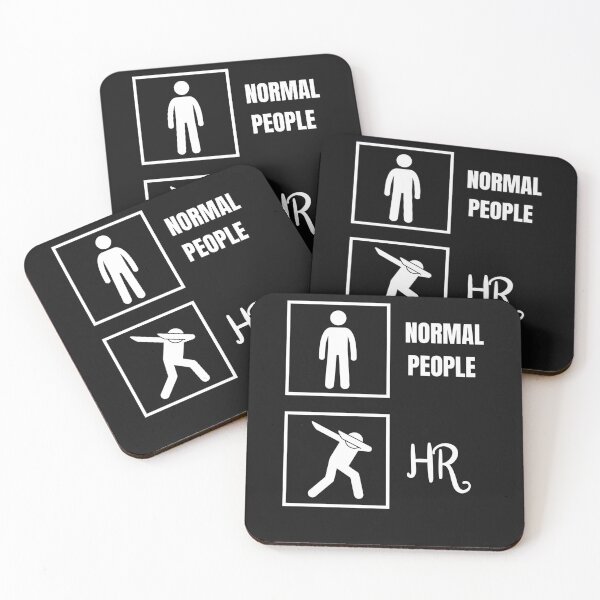 Item preview, Normal People vs HR Simple Funny designed and sold by Sweet-A-Dsignz.