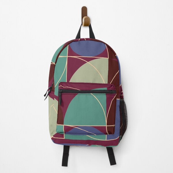 Item preview, Minimalist Mid-Century Modern Pattern Dark tones designed and sold by thegoodwordsco.