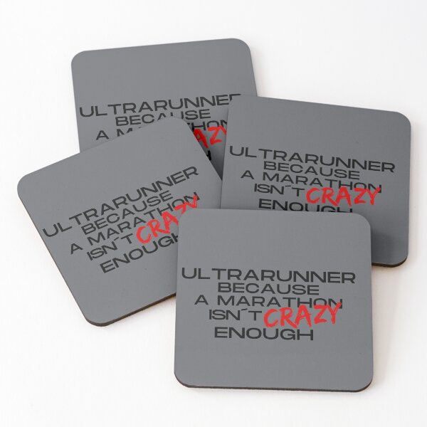 Item preview, Ultrarunner t-shirt "NOT CRAZY ENOUGH" designed and sold by UltraRunners.