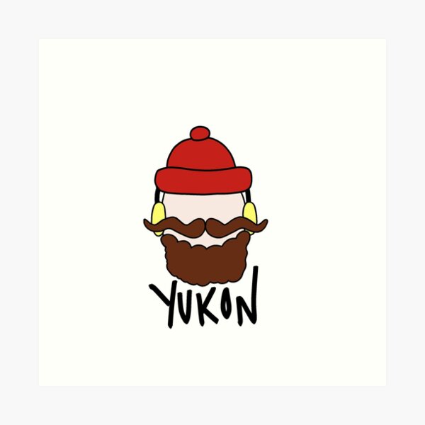 Rudolph the Red Nosed Reindeer Yukon Cornelius Art Print