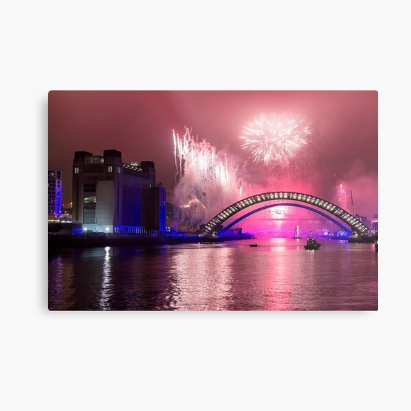 Newcastle Quayside Metal Print