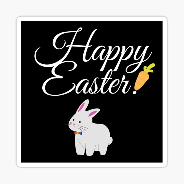 Easter Yoga Bunny Funny Easter Eggs Hunt Squad Bunny Lover Yoga Happy  Easter Day Sticker for Sale by PatickCa