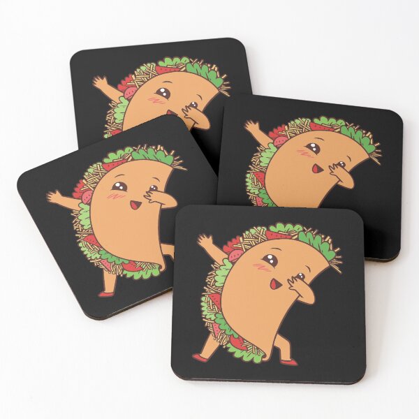 Item preview, Cute Kawaii Dabbing Tacos designed and sold by OnepixArt.