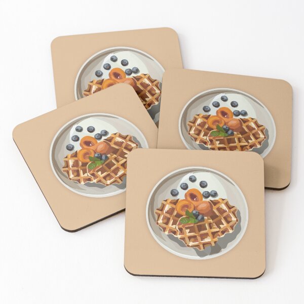 Item preview, Waffles Print designed and sold by Erin Drazdzinski.