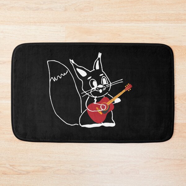 Item preview,  red squirrel playing guitar, gift squirrel playing guitar, Funny red squirrel,  red squirrel American cute designed and sold by HananDesign13.