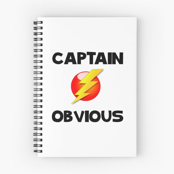Item preview, Captain Obvious designed and sold by TheBestStore.