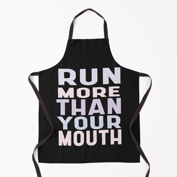 Item preview, RUN MORE THAN YOUR MOUTH UNIQUE GIFT FOR EVERYONE designed and sold by goodprints shop.