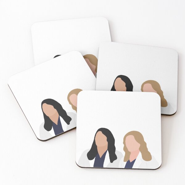 Item preview, Arizona Robbins and Callie Torres (Calzona) Silhouette WITHOUT QUOTES (find silhouette with quotes on my page) designed and sold by Itsellac25.