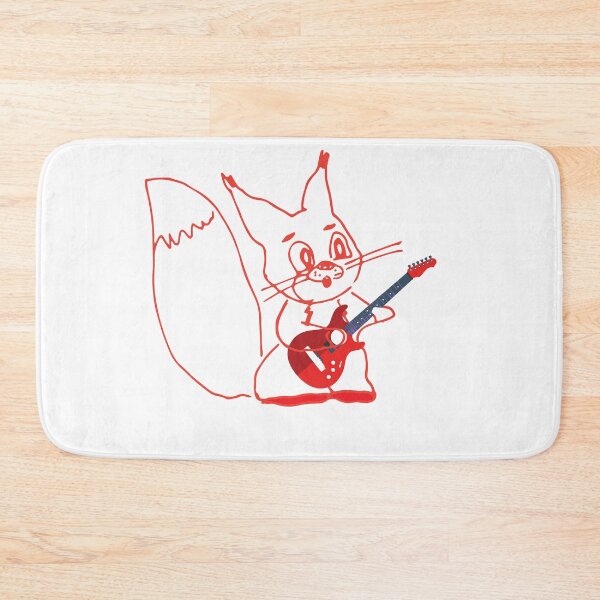 Item preview,  red squirrel playing guitar, gift squirrel playing guitar, Funny red squirrel,  red squirrel American cute designed and sold by HananDesign13.
