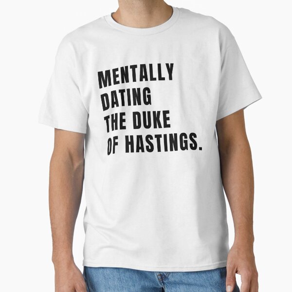 Aperçu de l'œuvre Bridgerton rencontre mentalement le duc de Hastings créée et vendue par LoveandThreadco.