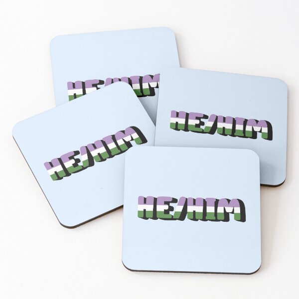Item preview, Gender Queer Pride Flag He/Him Pronoun designed and sold by EuropaPrints.