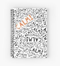 calm! Spiral Notebook