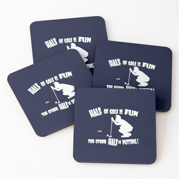 Item preview, Half of Golf is Fun White designed and sold by KJKlassiks.