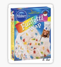 FunFetti Wap Sticker