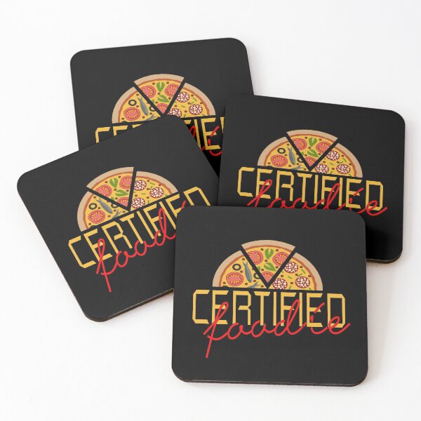 Item preview, CERTIFIED FOODIE - CERTIFIED DELICIOUS FOOD designed and sold by supercoool.