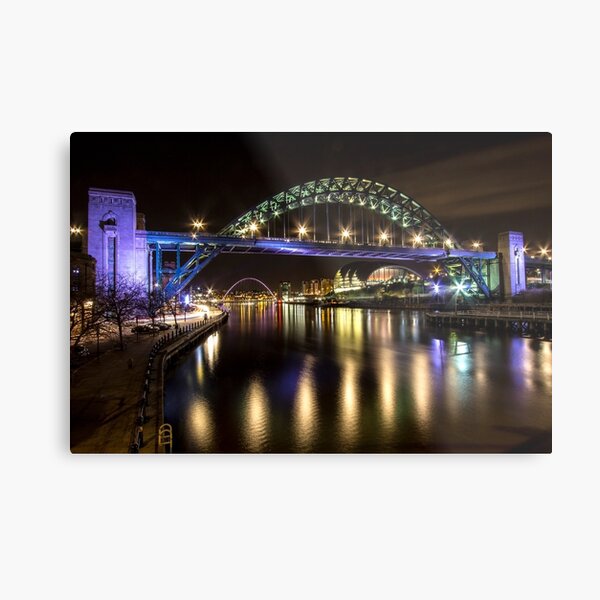 Newcastle Quayside Metal Print