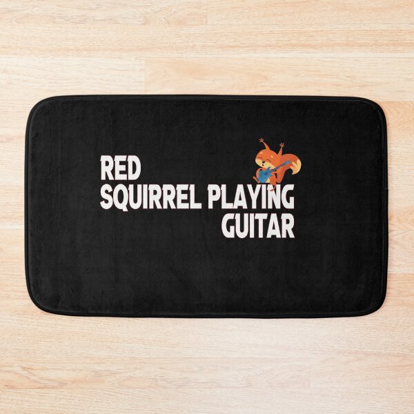 Item preview,  red squirrel playing guitar, gift squirrel playing guitar, Funny red squirrel,  red squirrel American cute designed and sold by HananDesign13.